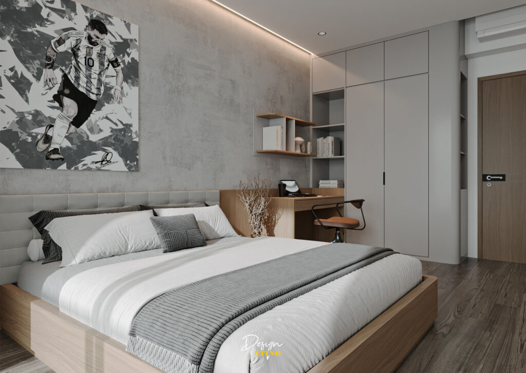 thiết kế nội thất sky villa alnata plus 242m2